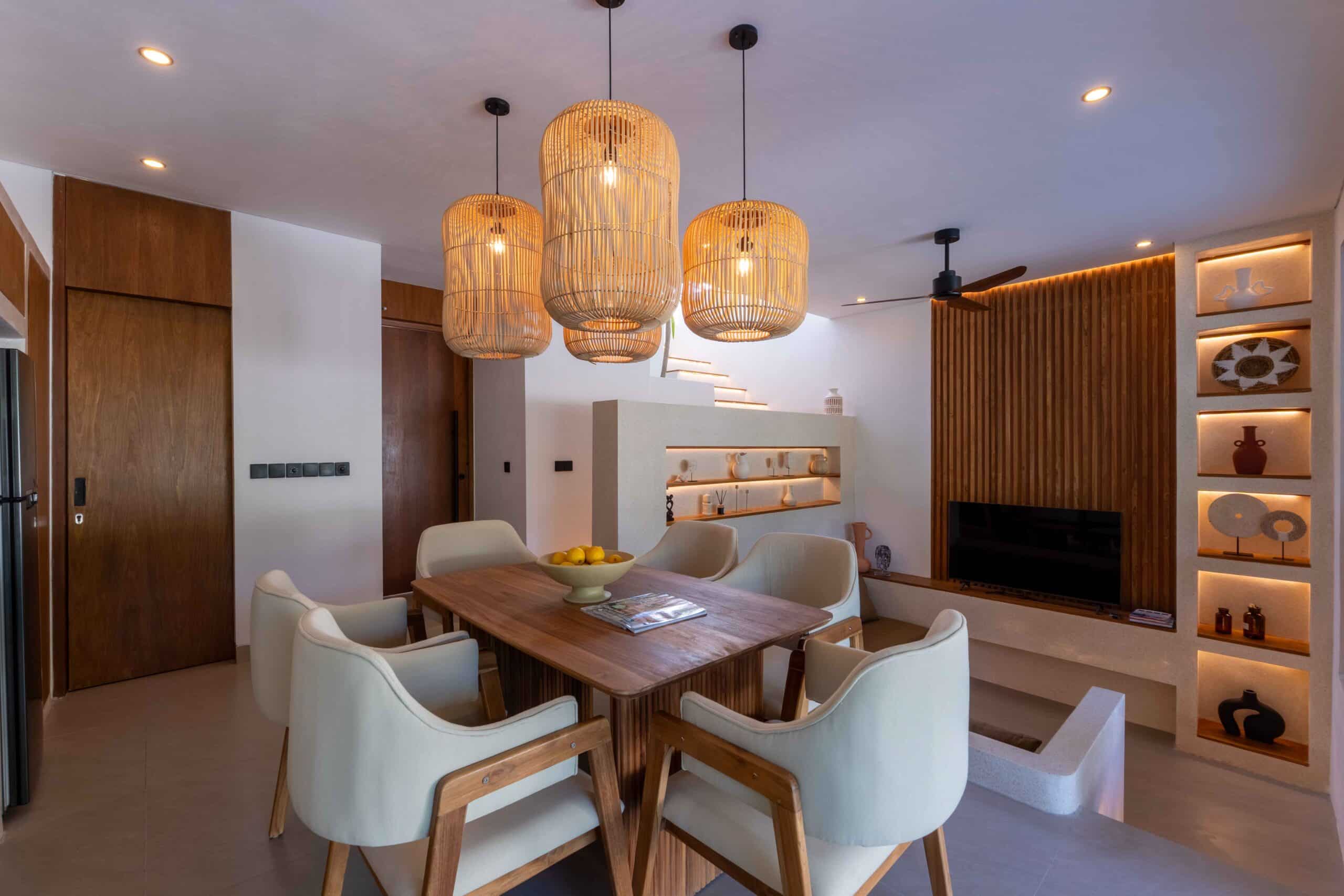 Dining Room Nyang Nyang Villa Alpha VIllas Bali