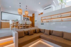 Living Room Nyang Nyang Villa Alpha VIllas Bali