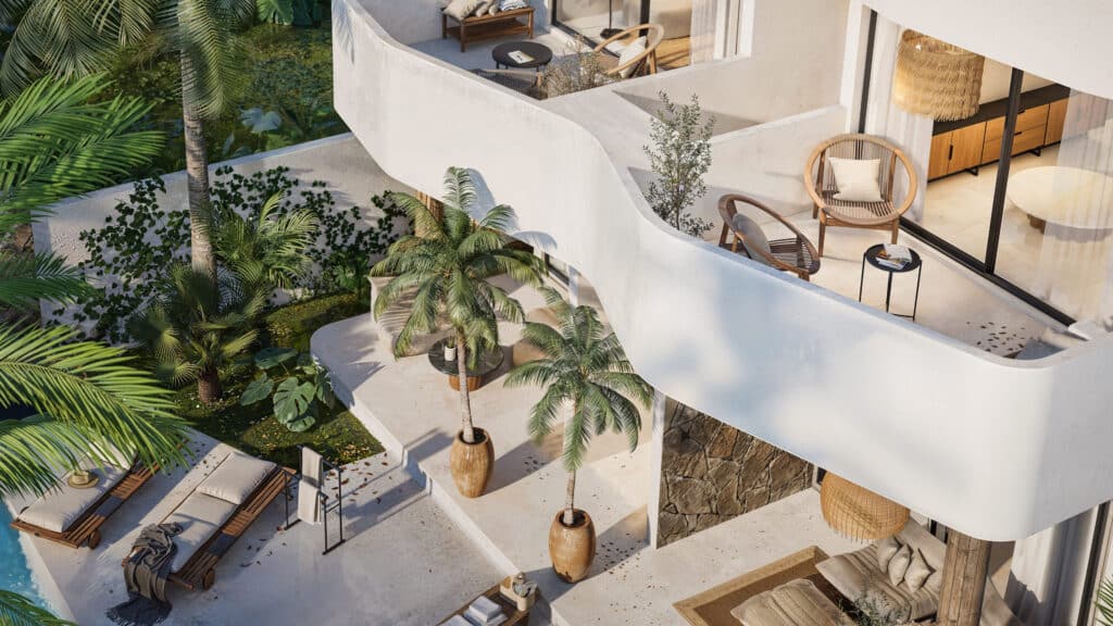 Bingin Hills Top View Balcony