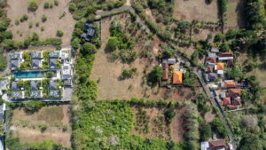 Palm Villas Drone view 2