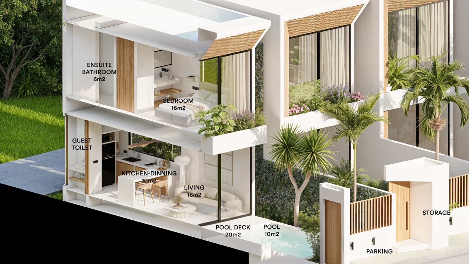 Palm Villas Layout