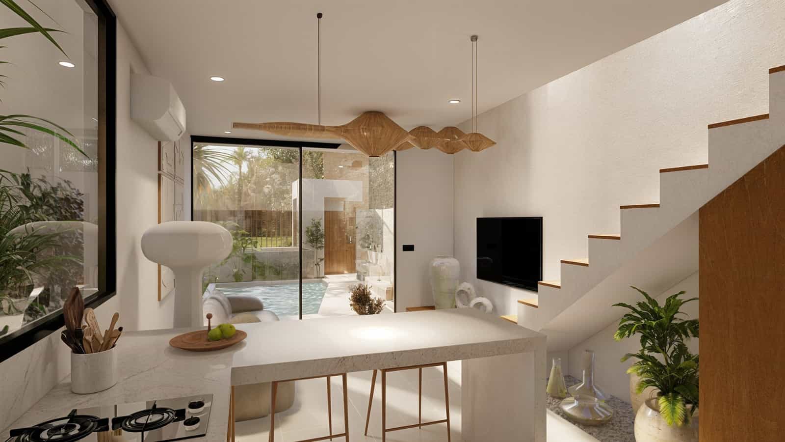 Palm Villas Living Room 2