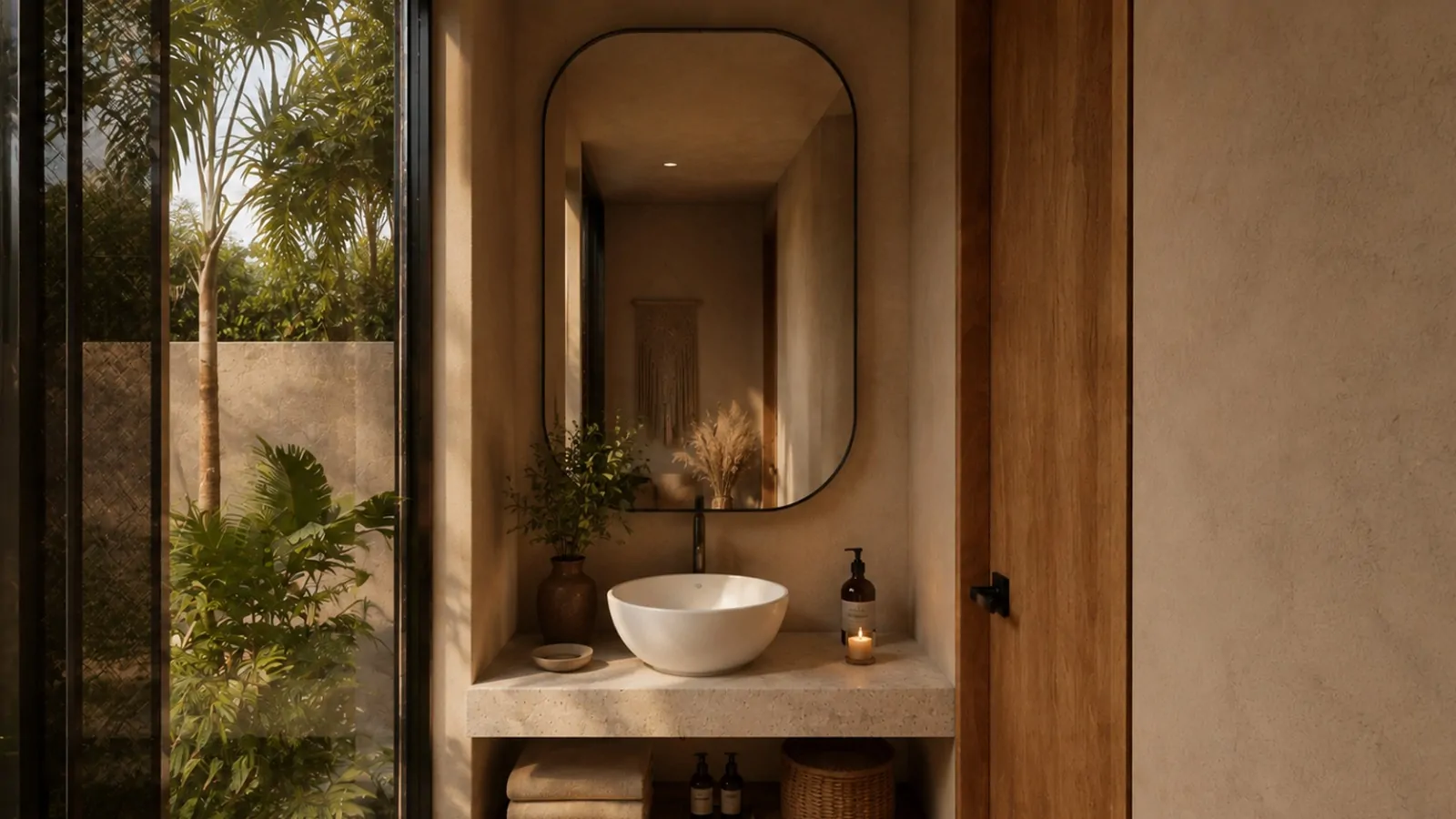 07 GUEST TOILET PALM VILLAS ALPHA VILLAS BALI